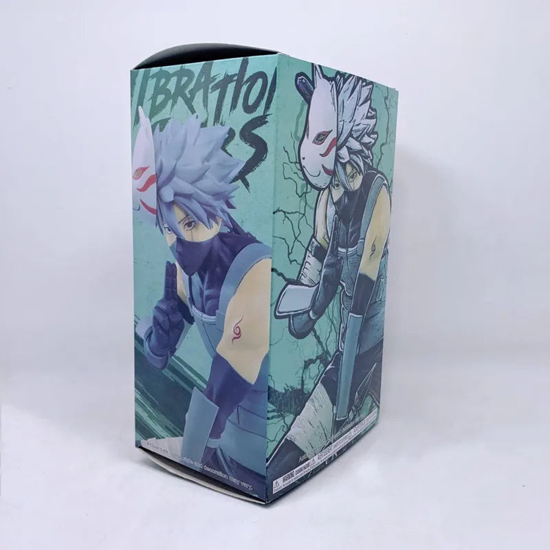 17cm Bandai Naruto Anime Figure Hatake Kakashi Action Figure Vibration Stars PVC Collection Model Ornaments Toys Birthday Gifts