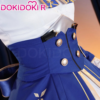 IN STOCK Saber Cosplay Costume Game Honkai: Star Rail x Fate Stay Night【S-2XL】DokiDoki-R Halloween Saber Costume Plus Size