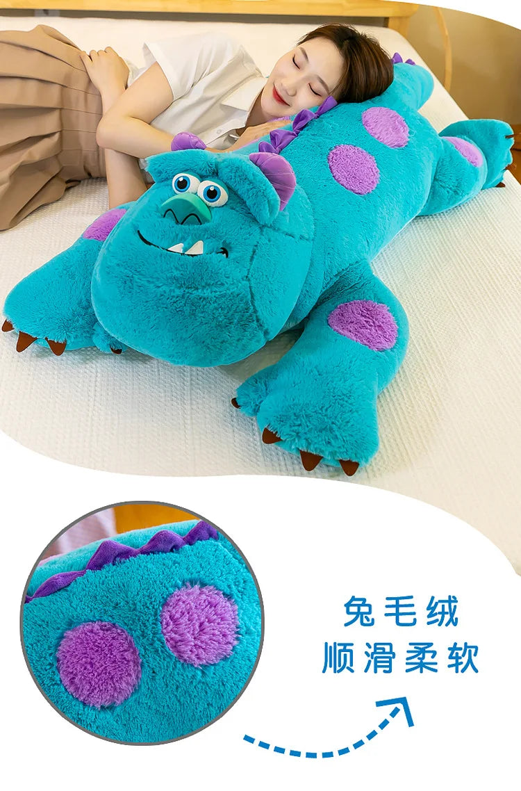 135cm Disney Large James P. Sullivan Stuffed Toys Monsters University Inc. Plush Dolls Kawaii Pillow Hugs With Anime Ornamental
