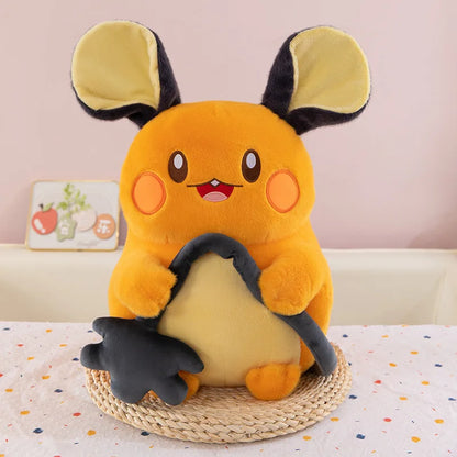 70CM Big Size Pokemon Plushies Dedenne Cartoon Anime Peluche Kawaii Ornament Comfortable Soft Doll Children Toy Cushion Gift