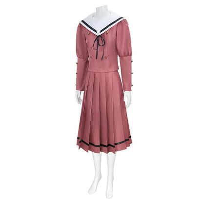 Anime The Fragrant Flower Blooms with Dignity Kaoruko Waguri Cosplay Costume Wig Red JK Skirt School Uniform for Women Girls Cos