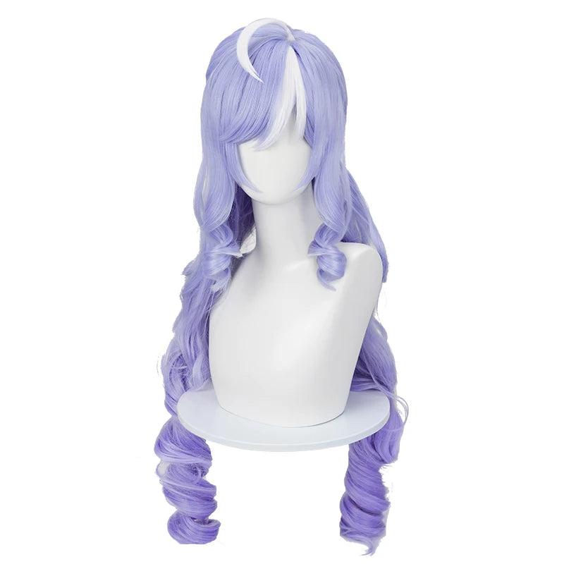 UWOWO Vivian Wig Game Zenless Zone Zero ZZZ Vivian Cosplay Wig Purple Hair Long Hair Halloween Wig