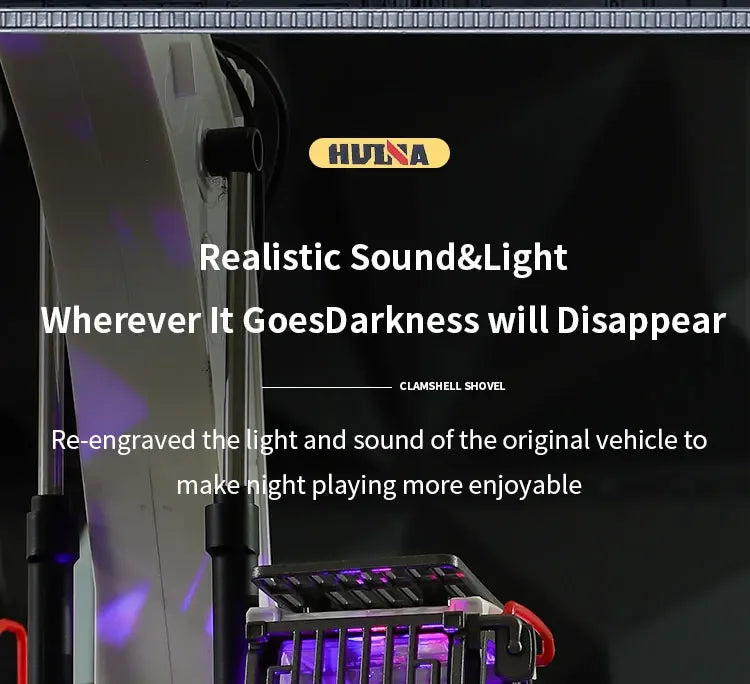 Huina 1594 22 Channels Large Remote Control Excavator 1/14 Electric Heavy Duty RC Excavator for Children Toys Model