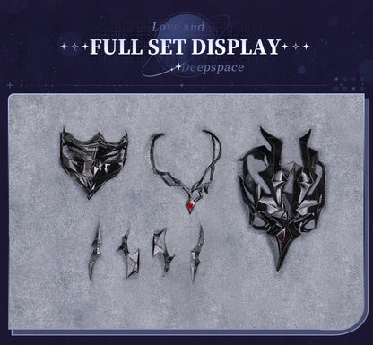 Abyss Lord Heroine Cosplay Costume Game Love and Deepspace【XS-2XL】DokiDoki-R Women Red Dress Halloween Qinche Sylus Plus Size