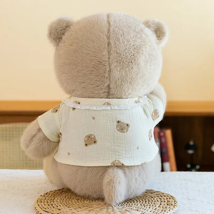 New Cute Good Night Bear Plush Toys Children's Soothing Dolls Indoor Ornaments Children's Sleeping Toy Children Birthday Gifts