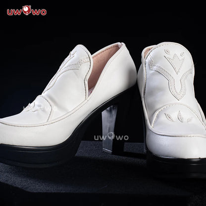 LAST BATCH UWOWO Game 2B Collab White Cosplay Costume Maid Dress Halloween Costume