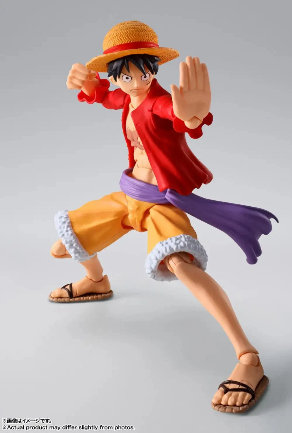 Bandai In Stock Original Shfiguarts Anime One Piece The Raid On Onigashima Monkey D Luffy Figure Model Boxed Toys Gift Genuine