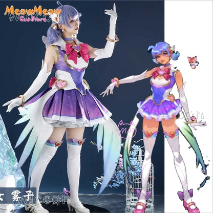 DokiWatch Kiriko Cosplay Set Polyester Overwatch 2