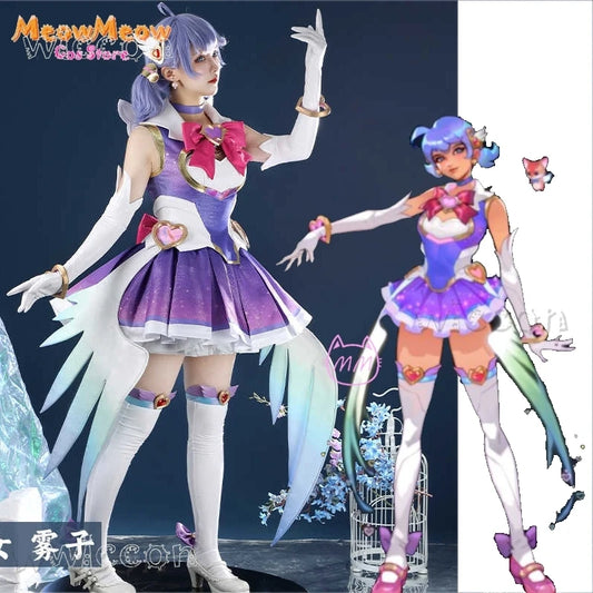 DokiWatch Kiriko Cosplay Set Polyester Overwatch 2