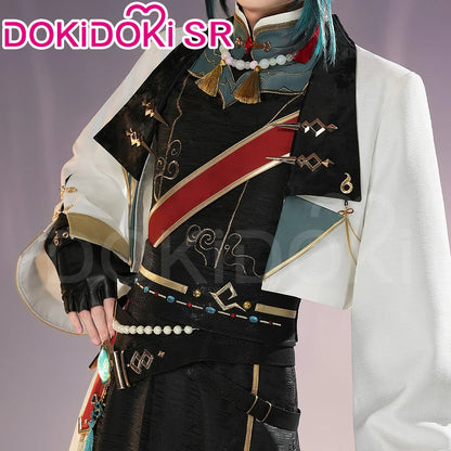 IN STOCK Xiao Doujin Cosplay Costume Game Genshin Impact Cosplay DokiDoki-SR Xiao Cosplay Men Chinese Style Doujin Costume