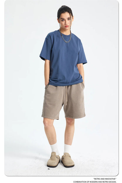 ZODF Fashion 2025 Summer Men Sorona T-Shirts Unisex Casual Cool Feeling Quick Dry O Neck 245gsm T Shirt Brand Tees HY1032