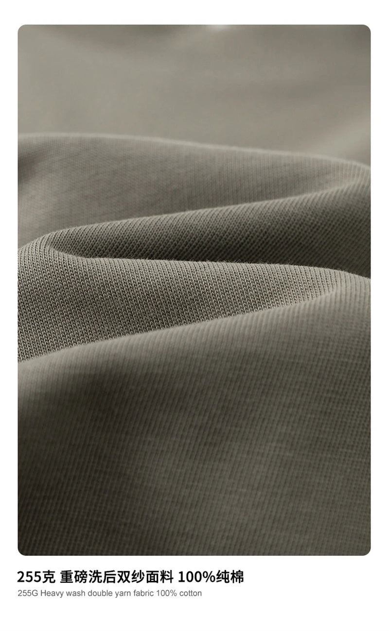 ZODF Women 2025 Summer 255gsm Cotton T-Shirts Hotsweet Girls Casual Solid Comfortable Sport T Shirt Brand Tops HY0978