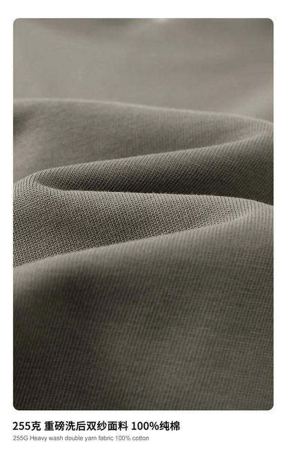 ZODF Women 2025 Summer 255gsm Cotton T-Shirts Hotsweet Girls Casual Solid Comfortable Sport T Shirt Brand Tops HY0978