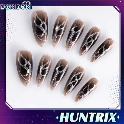 IN STOCK Rumii Zoeyy Miraa Front Lace Wig DokiDoki Women Wig 120cm Long Hair Rumii Cosplay Nails Zoeyy Hat Free Wig Cap