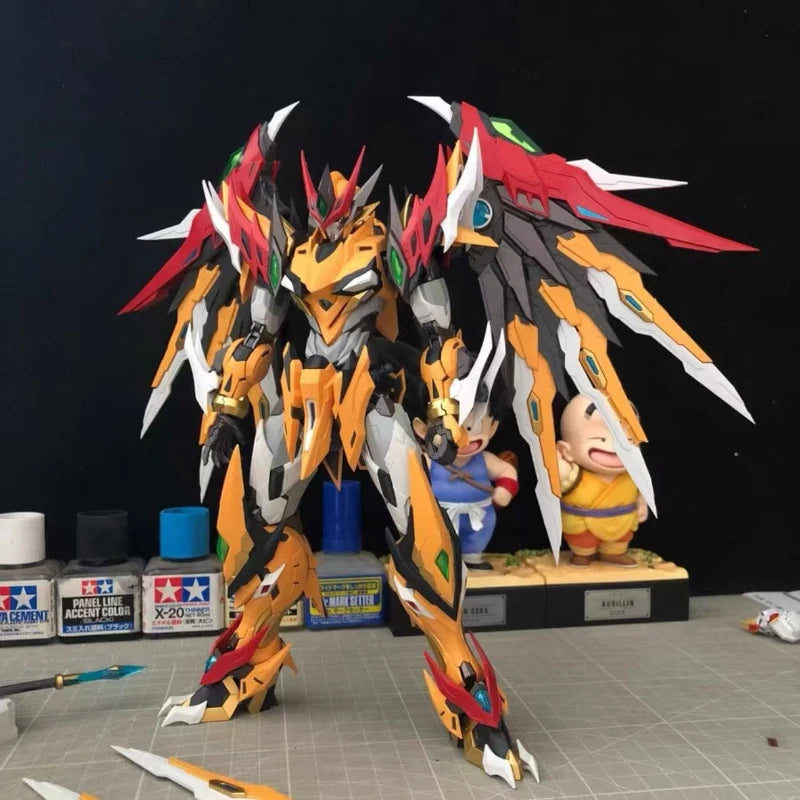 1/100 MG BAIQI MNP-XH01 Motor Nuclear Mecha Aobing Alloy Assembling Model Robot Toys Kids Gifts - without original box