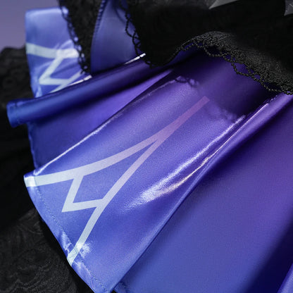 Genshin Impact Wonderland Manekina Cosplay Costume Candlelit Revelry Dress Hat Halloween Party for Women Girls Role Play Outfit