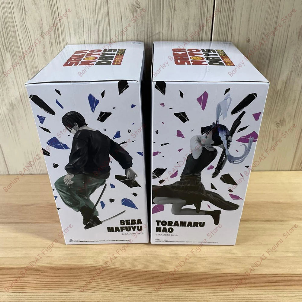 Banpresto Sakamoto Days Seba Mafuyu Toramaru Nao 14-18cm PVC Model