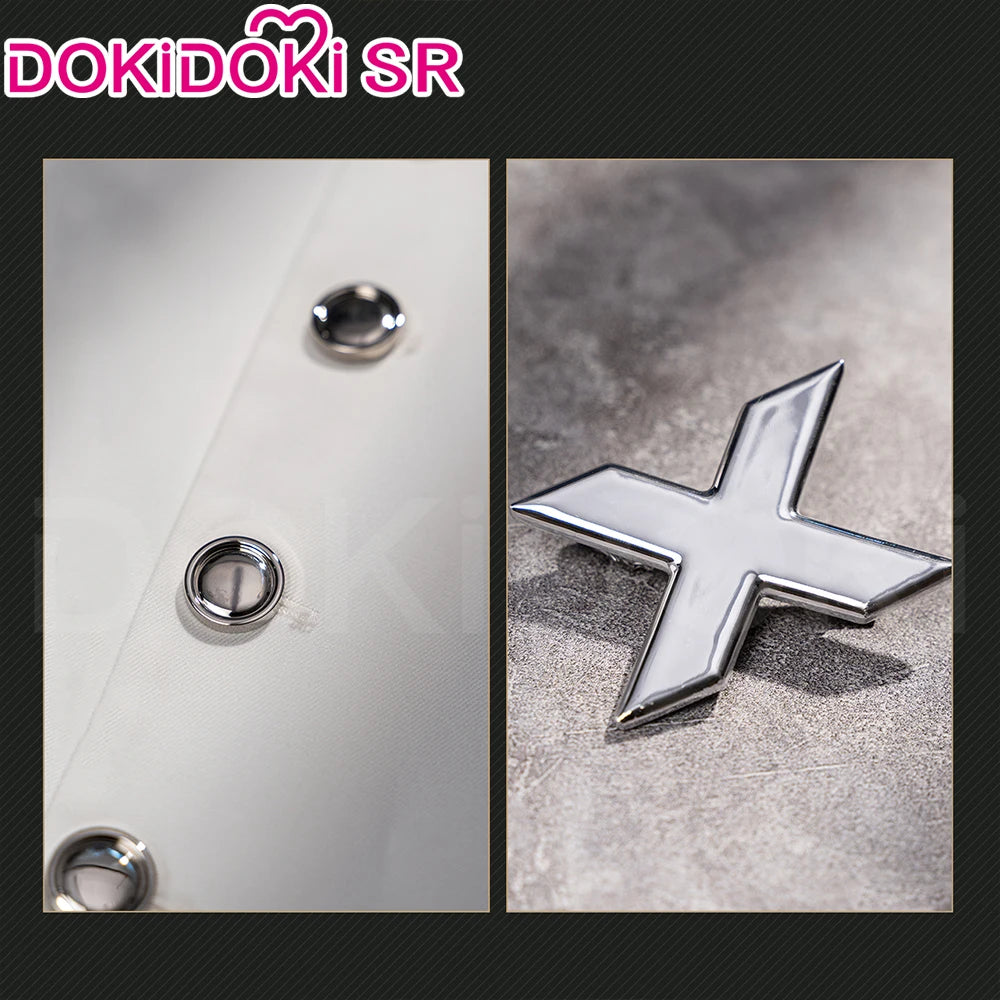 X Cosplay Costume Anime TO BE HERO X DokiDoki-SR Men X Cosplay White Suit Uniform Halloween Cosplay Costume