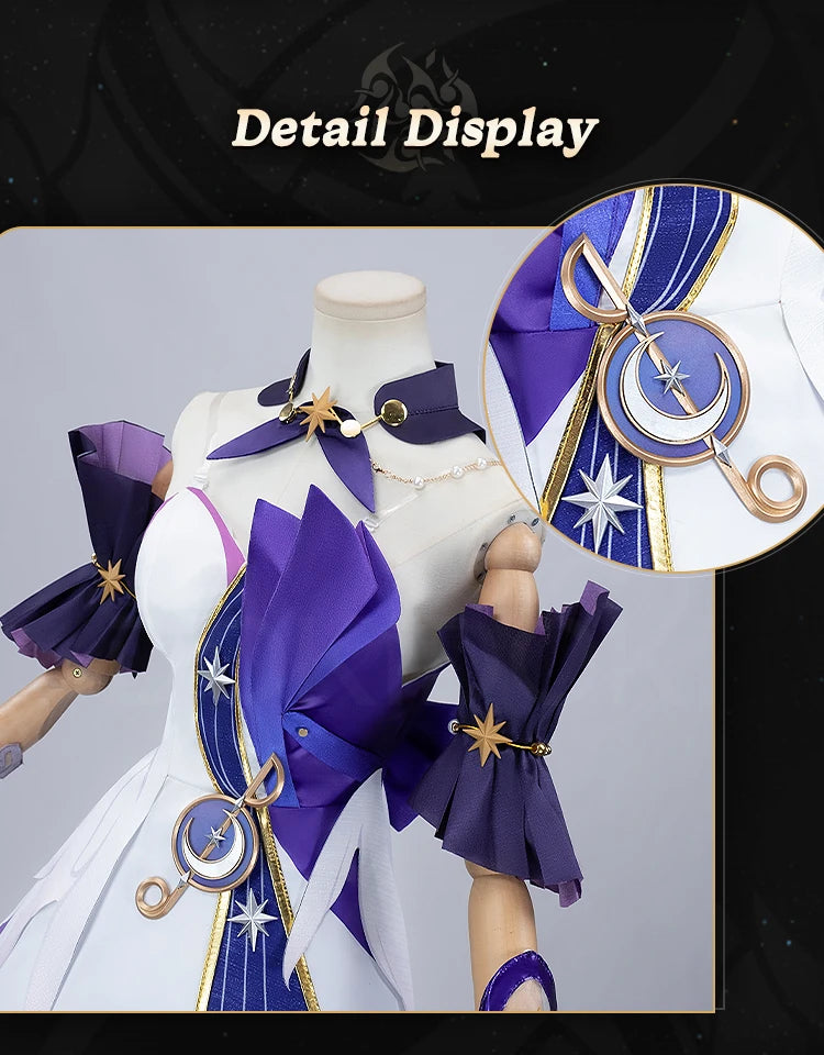 IN STOCK Robin Cosplay Costume Game Honkai: Star Rail Cosplay【XS-3XL】DokiDoki-N Honkai Female Costume Robin Cosplay Plus Size