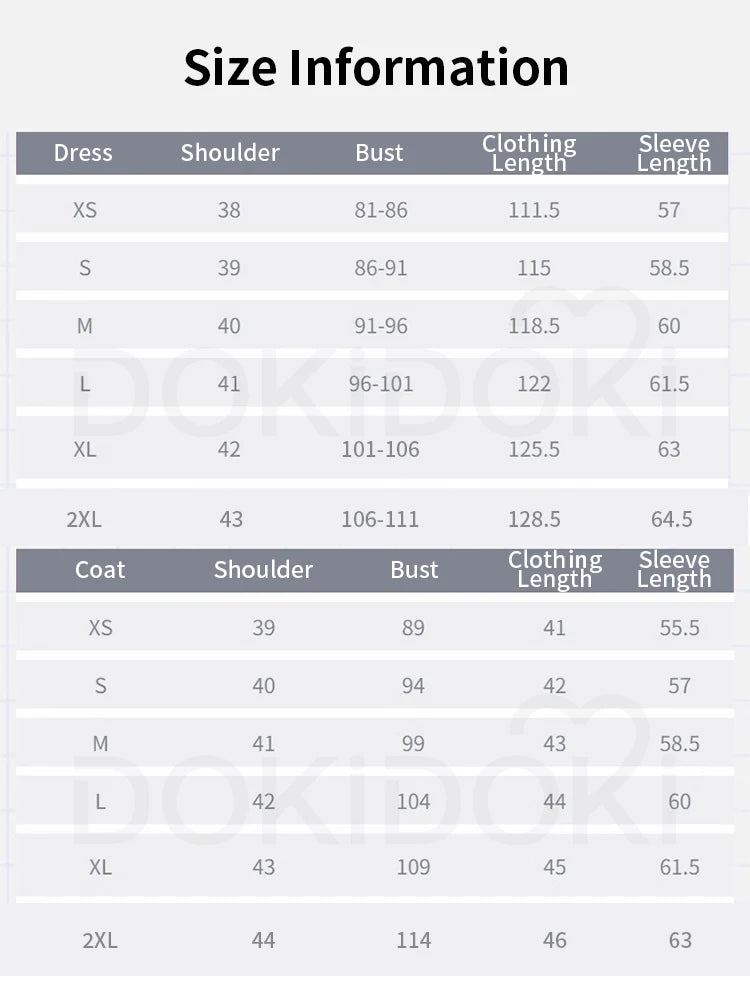 Frieren Himmel Fern Cosplay Costume Anime Frieren: Beyond Journey's End【XS-2XL】DokiDoki-R Women Winter Costume Plus Size