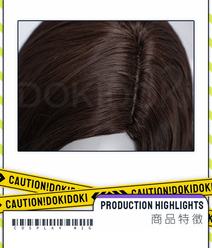 Glinda Elphaba Cosplay Wig Anime Wicked DokiDoki Front Lace Wig Golden Long 60cm Hair Glinda Cosplay Elphaba Hat Free Cap