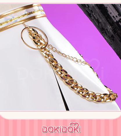 【Last Batch】IN STOCK Zoeyy Miraa Rumii Cosplay Costume【XS-3XL】DokiDoki-N Golden Costume Zoeyy Miraa Rumii Cosplay Plus Size