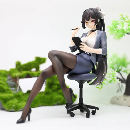 18cm Azur Lane Takao Ver Girl 1/6 Figure Pvc Action Anime Model Game Statue Adult Collectible Doll Toys Xmas Gift