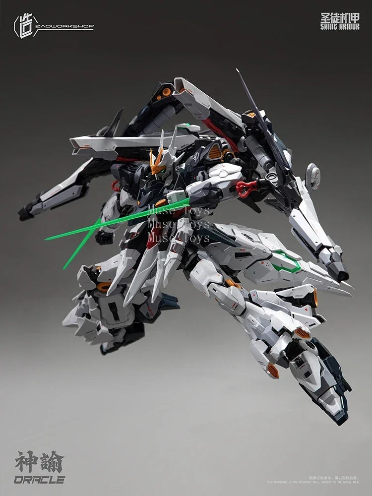 Zaoworkshop Model MG 1/100 Oracle Metal Skeleton Assembly Kit High Quality Collectible Robot Kids Gift - without