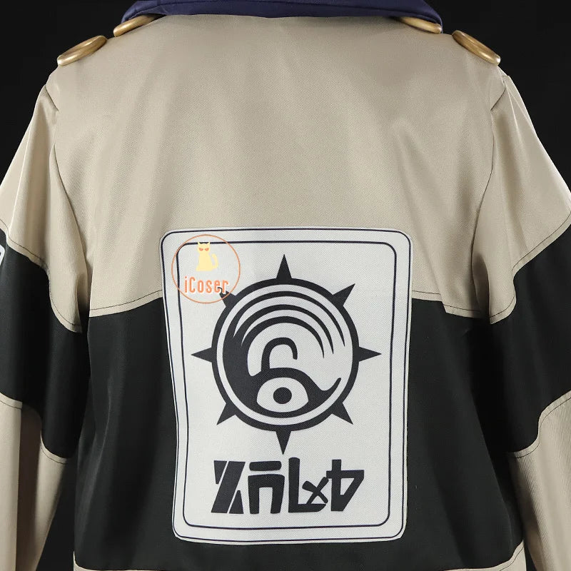 Anime Gachiakuta Tamsy Caines Cosplay Costume Wig Uniform Jacket Halloween Party for Women Men Festival Role Play Outfit Props