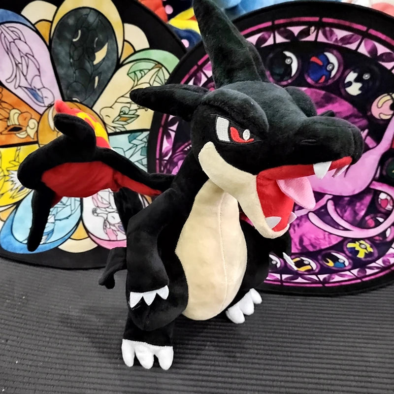 70cm Pokemon Lucario Large Plush Toys Greninja Zeraora Cinderace Glaceon Stuffed Giant Pokémon Eevee Anime Kids Christmas Gift