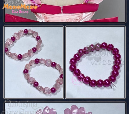 Mermaid Melody Nanami Ruchia Adult Costume Polyester Set