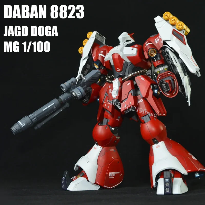 DABAN 8823 Quess Air's Jagd Doga MG 1/100 Gyunei Guss MSN-03 Assembly Model Kit Toy Action Figures Robot Mecha Kids Gifts
