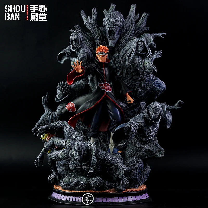 41cm Pain Figures Cartoon Naruto Anime Figure Pain Model Gk Pvc Statue Figurine Doll Collection Car Decotation Children Toy Gift