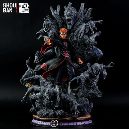 41cm Pain Figures Cartoon Naruto Anime Figure Pain Model Gk Pvc Statue Figurine Doll Collection Car Decotation Children Toy Gift