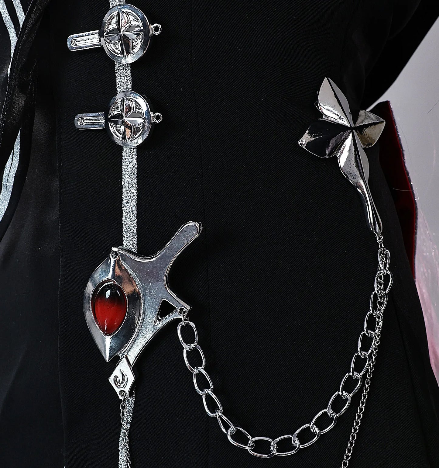 Honkai Star Rail Evernight March 7th Cosplay Costume Wig Dress Headwear Mysterious Foreign Guest Halloween Party for Women Girls