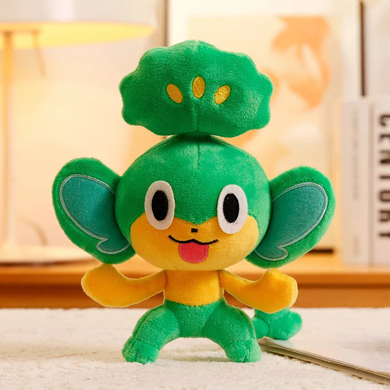 20CM Pokemon Pikachu Plushies Emolga Peluche Oshawott Cartoon Anime Peluche Ornament Comfortable Soft Doll Children Toy Gift