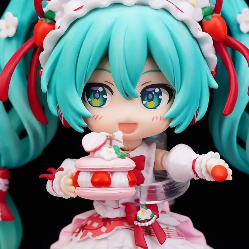 10cm #1939 Hatsune Miku Anime Figure Virtual Idol Singer #1940 Miku Action Figure PVC Collection Model Doll Christmas Toys Gifts
