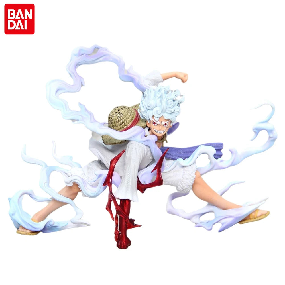 Hot One Piece Anime Figures Nika Luffy Gear 5th Action Figure Gear 5 Sun God Pvc Figurine Statue Model Decoration Doll Toys
