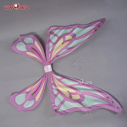 IN STOCK UWOWO Bloomm Enchantixx Flora Cosplay Costume Big Fairy Wings Cosplay Outfit Butterfly Fairy Women Wing