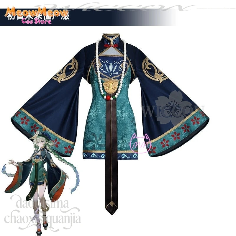 Project Sekai Mikkuu Little Zombie Cosplay Set Polyester