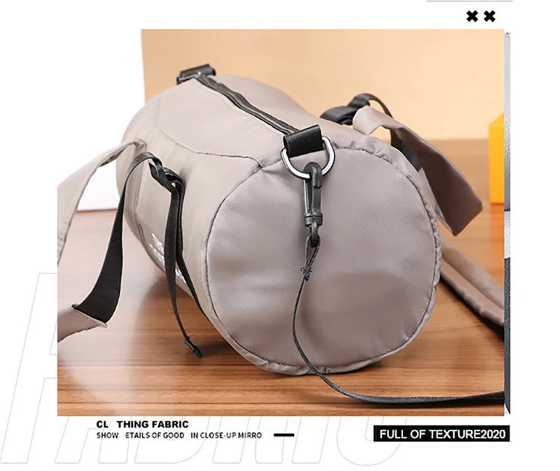 Small Fashion Gym Fitness Bag for Women – Yoga Sports Travel Weekender Mini Shoulder Duffle Handbag
