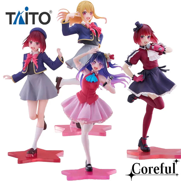 Bandai TAiTO Coreful OSHI NO KO Hoshino Ai Rubii Arima Kana PVC Model 13-18CM