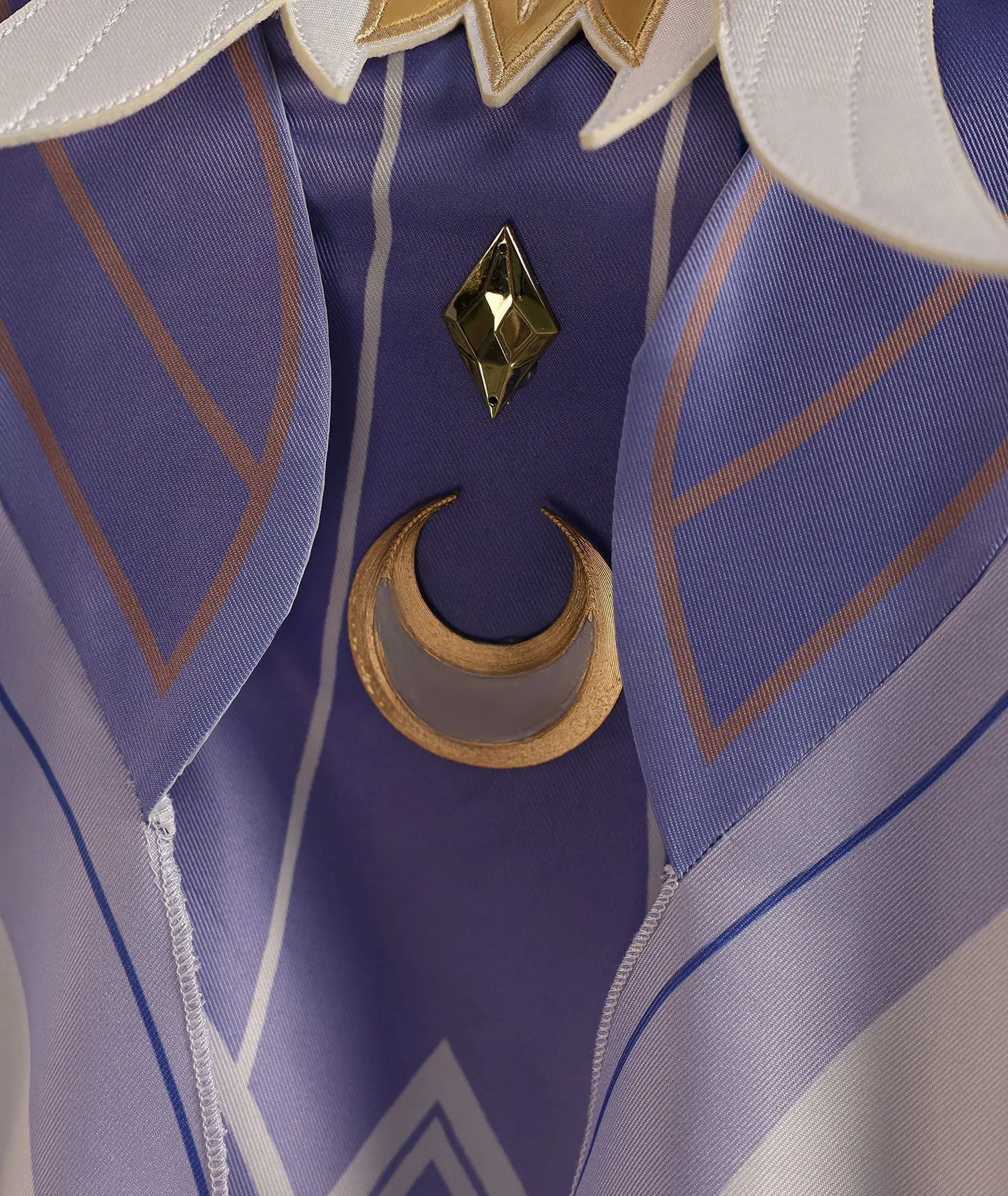 Genshin Impact Columbina Cosplay Costume Wig The Damselette Dress Headwear Eleven Fatui Harbingers Halloween Party Women Girls