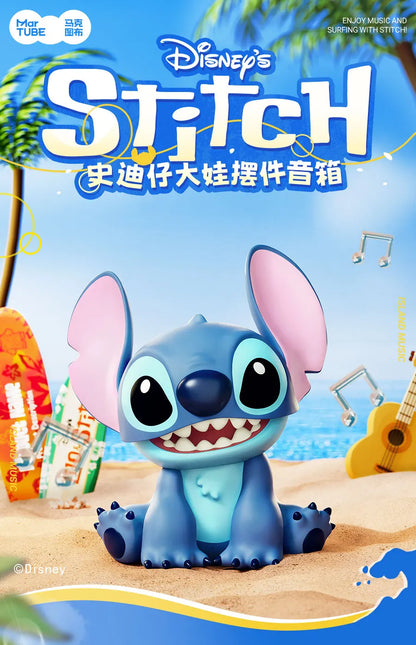 Lilo & Stitch Anime Figure Stitch Sound System Cute Small Bluetooth Speake Collection Model Ornament Toy Birthday Christmas Gift