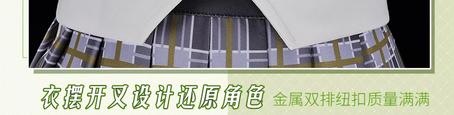 Honkai Star Rail Firefly Cosplay Costume Spring Missive Outfit JK Uniform Headwear Halloween Party Women Girls Carnival iCoser