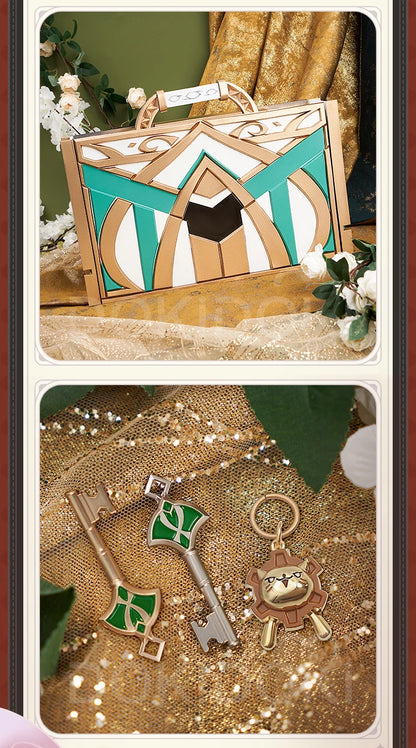 IN STOCK Furina Navia Umbrella Arlecchino Neuvillette Kaveh Kinich Xiao Ganyu Cyno Cosplay Props Game Genshin Impact DokiDoki