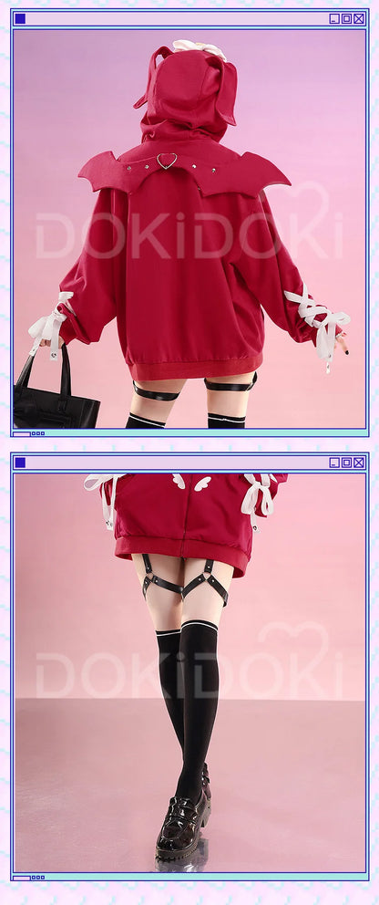 IN STOCK Ame chan Cospaly Costume Game Needy Streamer Overload Cosplay DokiDoki-SR Ame-chan Cospaly Women Causal Wear Costume
