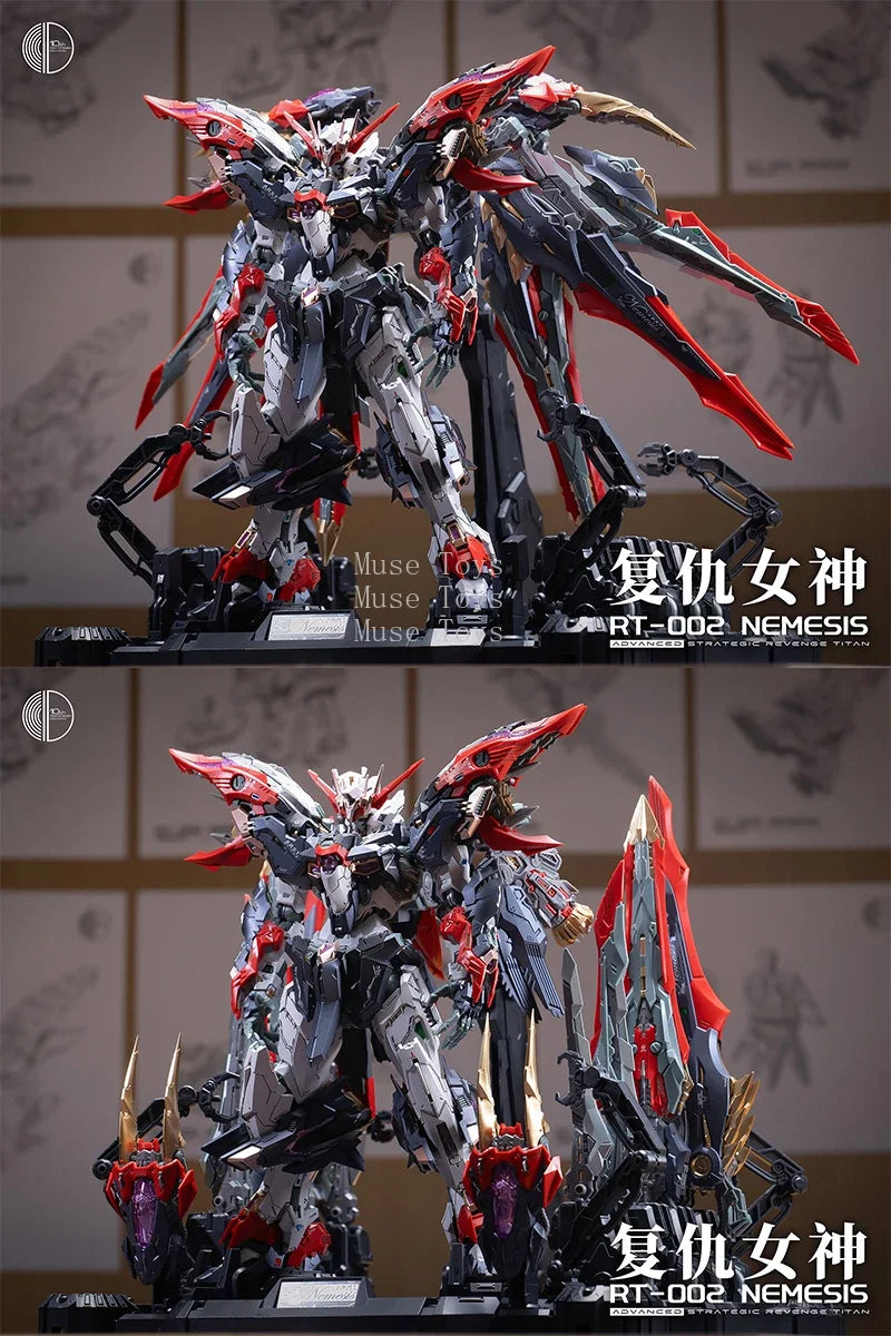 Infinite Dimension Strategic Revenge Titan RT-002 Nemesis 1/100 Scale Assembly Action Figure Model Toy Valentine’s Day