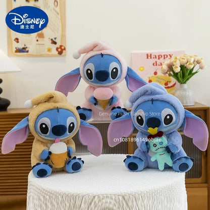 80cm Super Big Size Stitch Disney Anime Plush Stuffed Doll Lilo & Stitch Plushies Room Decorates Children's Pillow Holiday Gifts