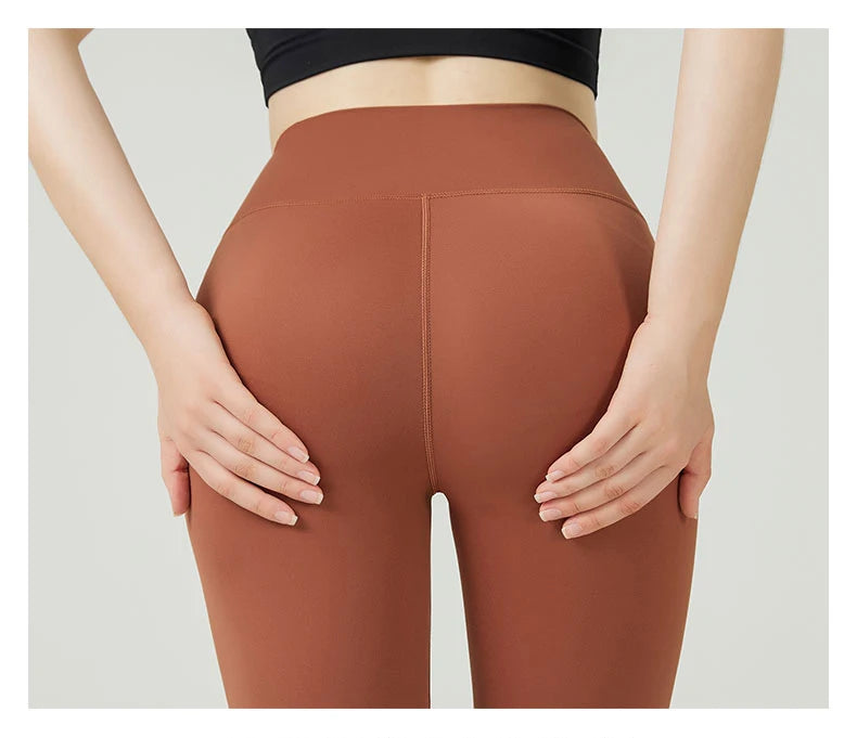 The Codex Seamless Yoga Leggings for Women – Athletic Gym Workout Fitness Pants Tights